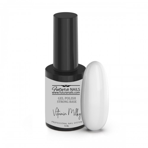 Gel Gel Polish Strong Base Vitamin Milky 15 ml